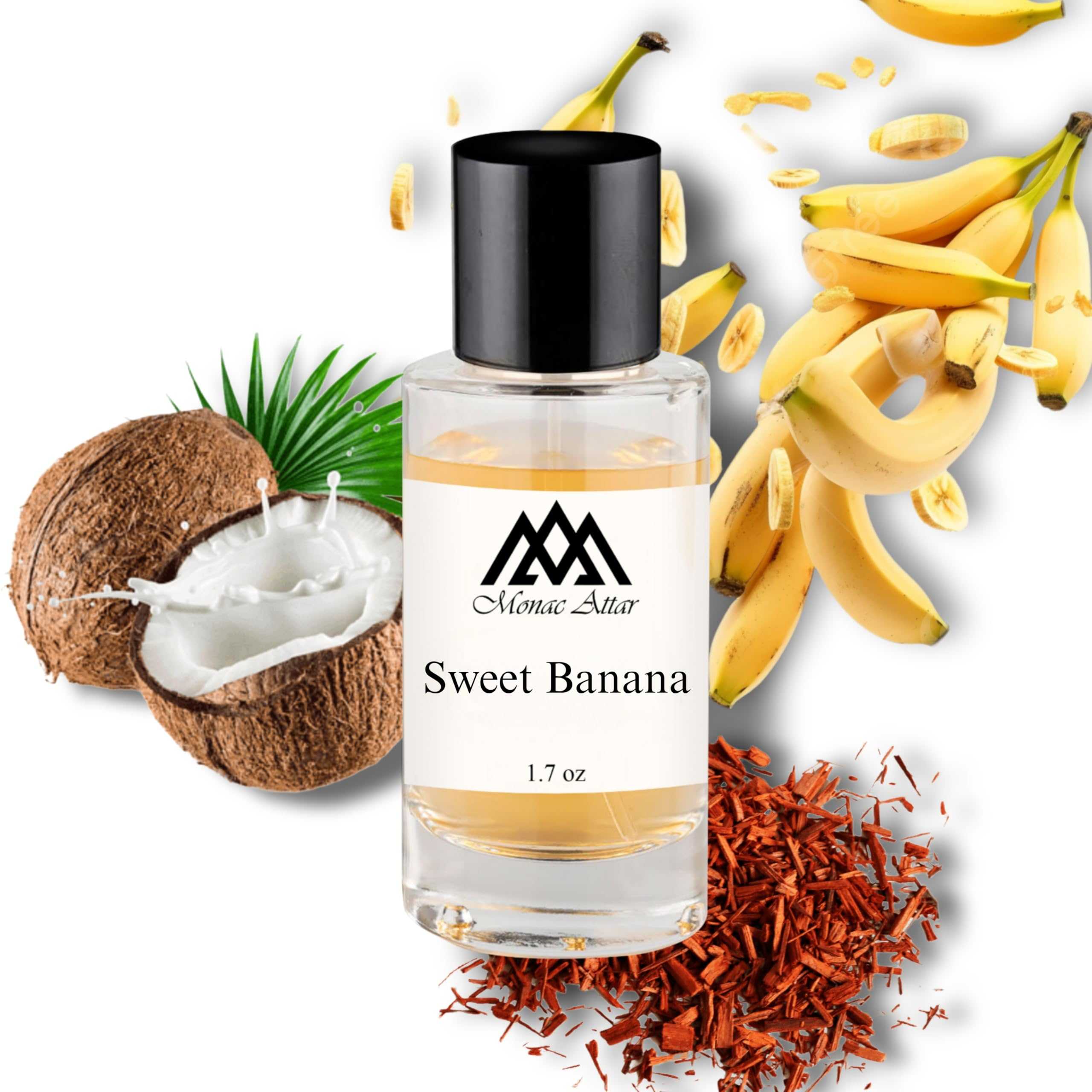 Luxury Maui in a bottle Sweet Banana dupe - Monac Sweet Banana Inspired by Maui in a bottle Sweet Banana fragrance