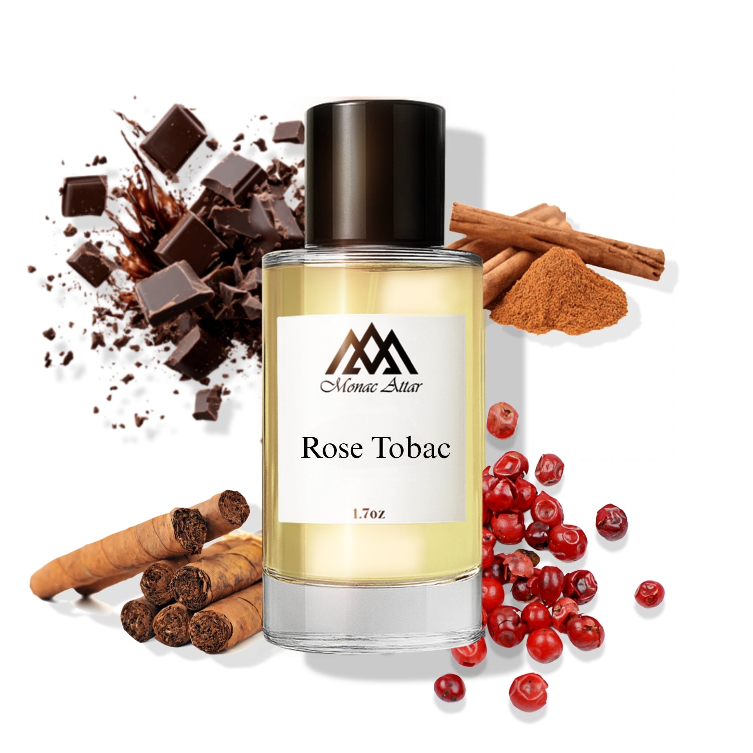Luxury Tobac Rose dupe - Monac Rose Tobac Inspired by Tobac Rose fragrance