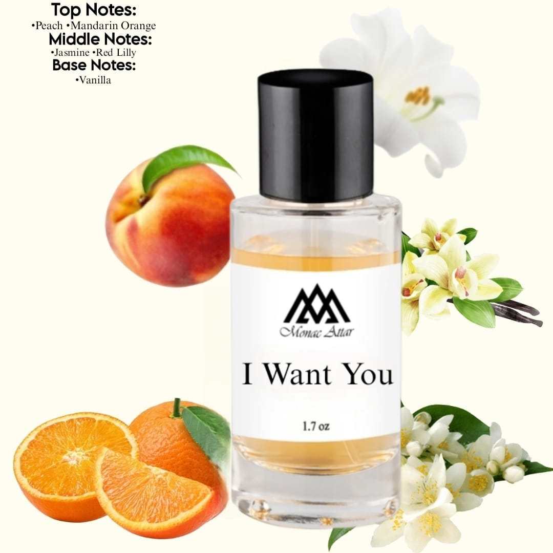 i Want You Inspired By Jimmy Choo I Want Choo Dupe, Clone, fruity, floral, amber, luxury scent Packaging