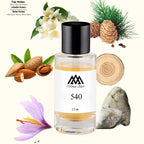 Fragrance notes of Baccarat Rouge 540 - scent profile inspired by Baccarat Rouge 540 fragrance