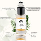 Warm Apple Pie Gourmand Frangrance, sweet, delicious, savory, luxury scent magnetic cap, vegan and cruelty free, high quality, long lasting