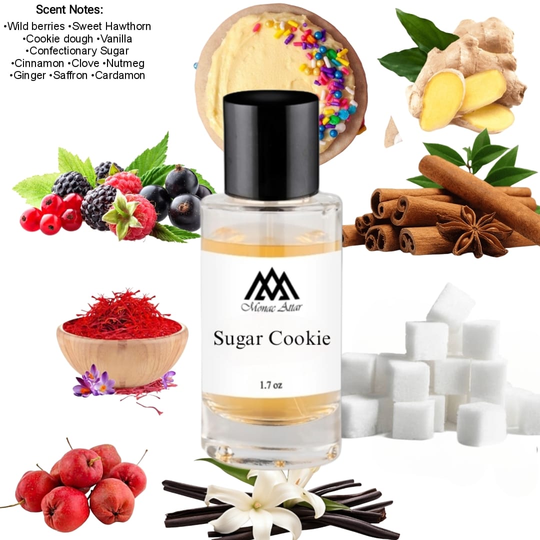 Sugar Cookie Gourmand Fragrance, sweet, delicious, gourmand, luxury scent notes