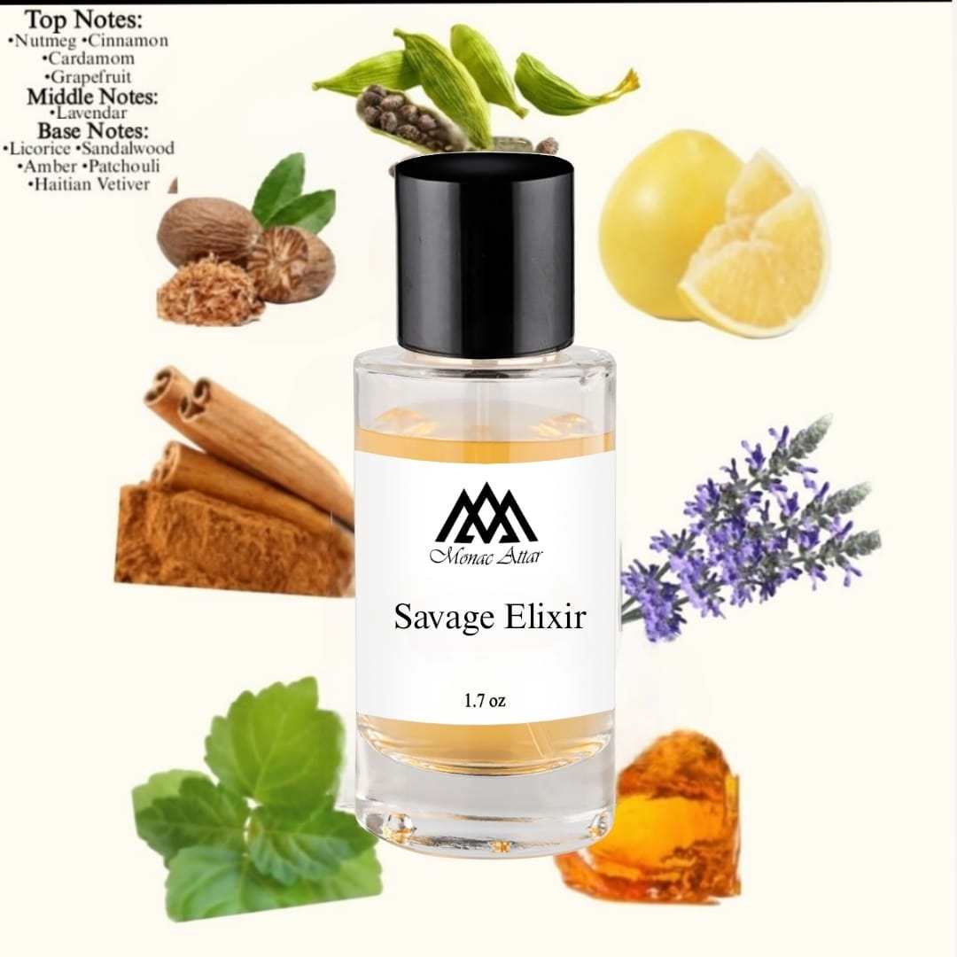 Dior Sauvage Elixir Clone, Dupe, woody, citrusy, luxury scent notes