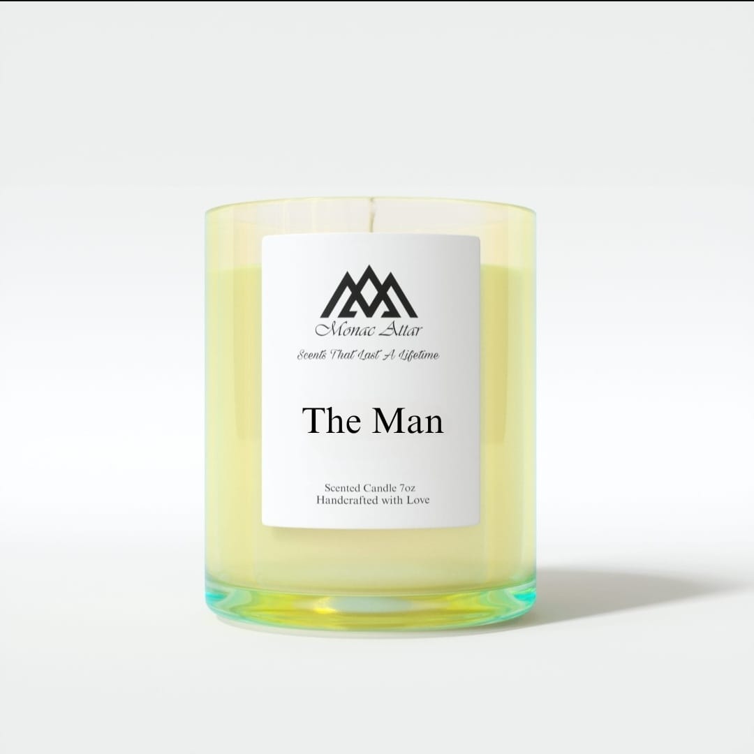 JPG Le Male dupe, clone, amber, warm, fresh mint, luxury candle