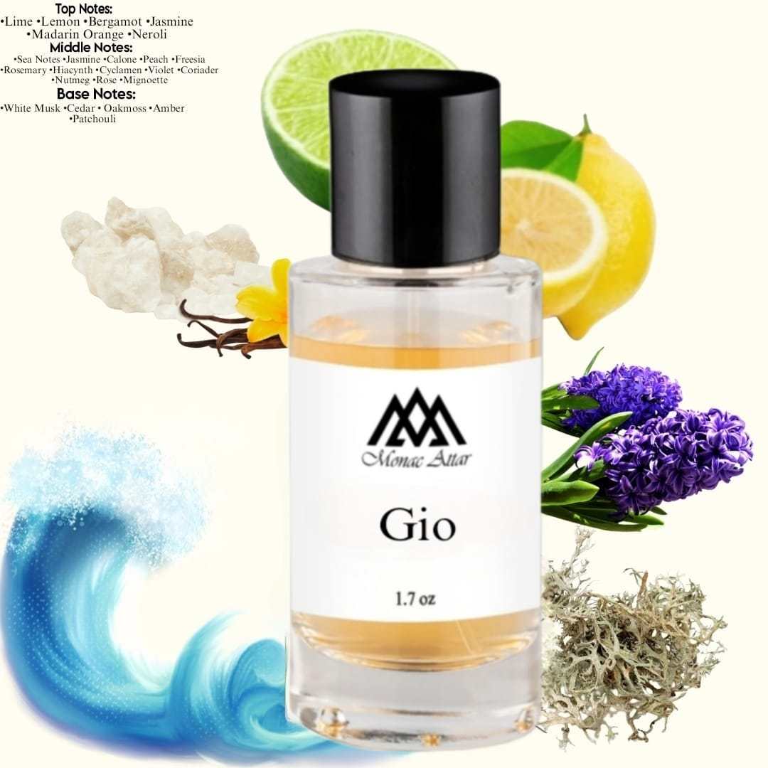 Acqua Di Gio Clone, Dupe, Fresh, Aquatic, marine, luxury scent notes
