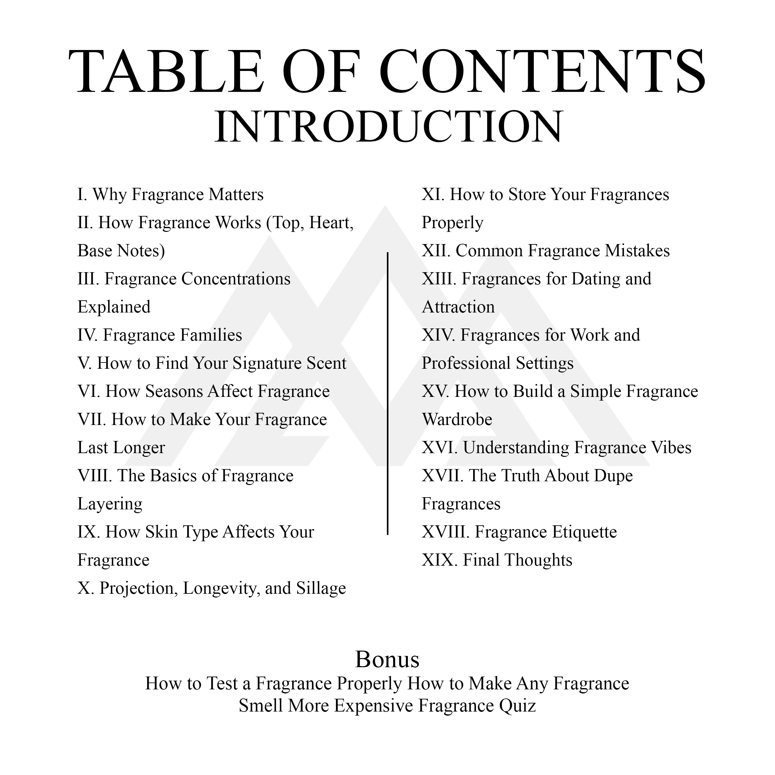 Fragrance 101, A Beginners Guide into Fragrance